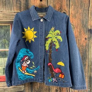 Tantrum Surfing Santa‎ Denim Jacket